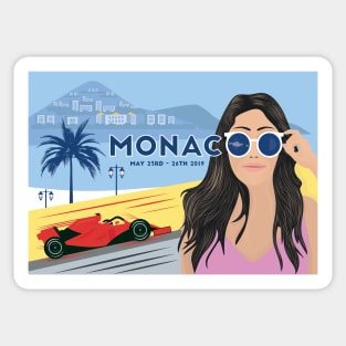 Leclerc & Monaco Sticker